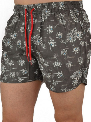 Emerson Ανδρικό Μαγιό Σορτς Floral Χακί 181EM50271-PR130