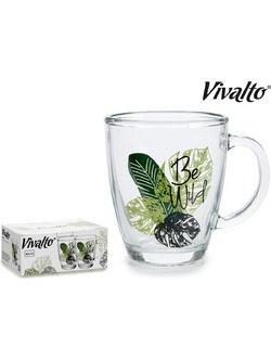 Κούπα γυάλινη με χερούλι BE WILD 320ml