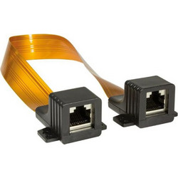 Ultra-slim RJ45 F/F window feedthrough 0.3m LogiLink (LL-NP0099)