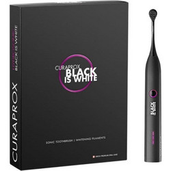 Curaprox Black is White Ηλεκτρική Οδοντόβουρτσα με Θήκη Ταξιδίου