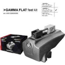 Menabo Gamma Flat Feet Kit Άκρα-Πόδια για Μπάρες Blade/Profile Rack System 4τμχ