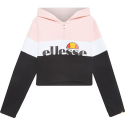 Ellesse Mercina Παιδικό Φούτερ με Κουκούλα Μαύρο Ροζ S4G09683