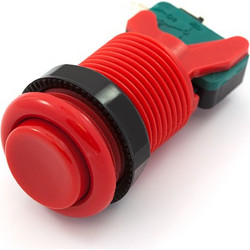 32mm Arcade Button Red