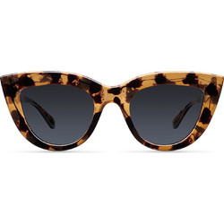 Meller Karoo Tigris Carbon Γυναικεία Γυαλιά Ηλίου Cat Eye Κοκάλινα Καφέ με Μαύρο Polarized Φακό