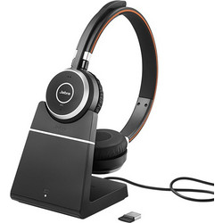 JABRA EVOLVE 65 UC STEREO incl. charging stand andamp Link 360 (6599-823-499)