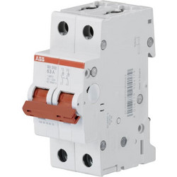 ABB Διακόπτης ράγας διπολικός 2P 40A SD202-40