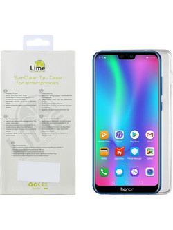 Lime Slimclear TPU Θήκη (Honor 8A) Διάφανη