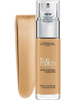 L'Oreal Paris True Match Super Blendable D6/ W6 Golden Honey Liquid Foundation SPF17 30ml