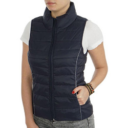 Only Claire Αμάνικο Γυναικείο Μπουφάν Puffer Μακρύ Navy Μπλε 15172253