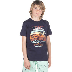 District75 Παιδικό T-Shirt Κοντομάνικο Navy Μπλε 121KBSS-050-011