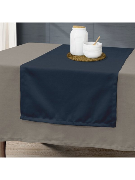 Τραβέρσα Renas 206 Dark Blue Lino Home Μπλε 45x160