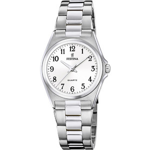 Festina Γυναικείο Ρολόι με Ασημί Μεταλλικό Μπρασελέ F20553/1 Festina Γυναικείο Ρολόι με Ασημί Μεταλλικό Μπρασελέ F20553/1