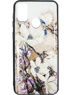 ΘΗΚΗ ΣΙΛΙΚΟΝΗΣ FLOWERS 3D ΓΙΑ IPHONE 12 PRO - ΛΕΥΚΗ