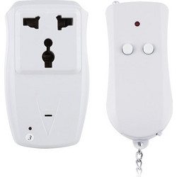 110V Indoor Wireless Smart Remote Control Switch with Single Keychain Transmitter, CN Plug (OEM)