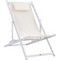 HomeMarkt Σεζλόνγκ Ξύλινη με Λευκό Ύφασμα HM5076.04 HomeMarkt Σεζλόνγκ Ξύλινη με Λευκό Ύφασμα HM5076.04