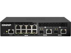 Qnap QSW-M2108R-2C Managed L2 Switch με 8 Θύρες Ethernet 1Gbps και 2 SFP Θύρες