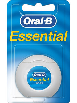 Oral-B Essential Floss Unwaxed Οδοντικό Νήμα 50m