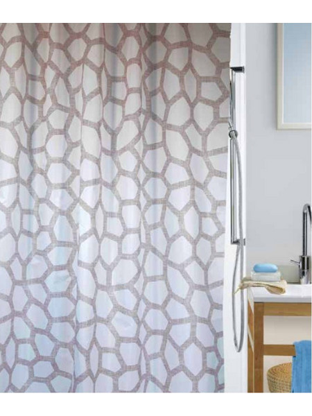 Υφασμάτινη κουρτίνα μπάνιου 180 x 200 εκ. Elements Grigio 02466.001