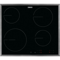 Zanussi ZHRN642X Κεραμική Εστία Αυτόνομη με Λειτουργία Κλειδώματος 56x49cm