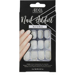 Ardell Nail Addict Natural Square Tips Νυχιών 24τμχ