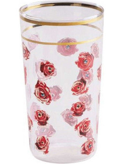 Seletti Ποτήρι Νερού Γυάλινο Roses 15961