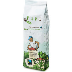 Puro Fairtrade Decafeine Καφές Espresso σε Κόκκους 250gr