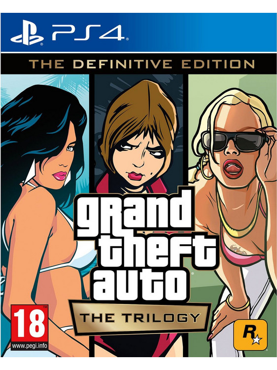 Grand Theft Auto The Trilogy The Definitive Edition PS4