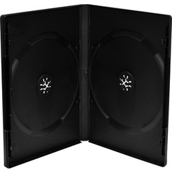 DVD Case Διπλό Mediarange Μάυρο (BOX07-M)