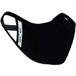 CASE-MATE SAFEMATE υφασμάτινη Μάσκα Washable Re-usable με φίλτρο COVID-19 μέγεθος L/XL - Μαύρο - CM-SM044308