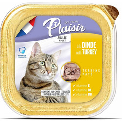 Plaisir Adult Pate Sterilised Turkey 100gr