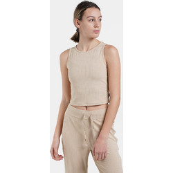 Nuff Γυναικείο Crop Top Αμάνικο NU62210181-18 ΜΠΕΖ