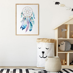 ΠΑΙΔΙΚΗ ΑΦΙΣΑ DREAMCATCHER 48276 (PVC/PLEXIGLASS ΧΡΩΜΑ ΦΥΣΙΚΟΥ ΞΥΛΟΥ) 20x30cm