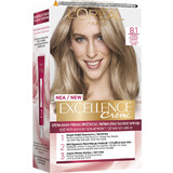 L'Oreal Paris Excellence Creme 8.1 Ξανθό Ανοιχτό Σαντρέ Μόνιμη Βαφή Μαλλιών 48ml