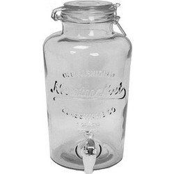 Γυάλα Με Βρυσάκι 00.03.3239 4000ml Clear Γυαλί