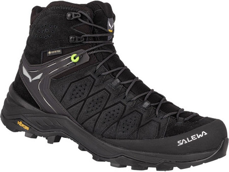 Salewa MS Alp Trainer 2 Mid Ανδρικά Ορειβατικά Μποτάκια Αδιάβροχα Gore-Tex Μαύρα 61382-0971