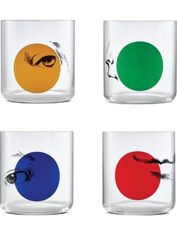 Espiel Σετ Ποτήρια Νερού Γυάλινα Finesse Artist 390ml 4τμχ NU96865-4