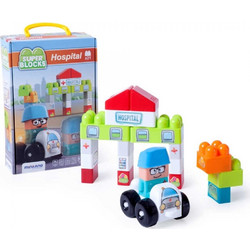 Miniland Super Blocks Hospital 21τμχ 12+ Μηνών