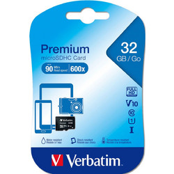 Verbatim Premium microSDHC 32GB Class 10 UHS-I