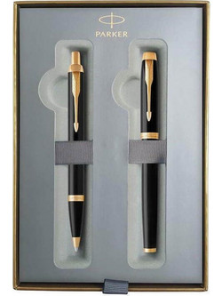 Parker IM Core Laque Black Σετ Στυλό 2τμχ 1159.4024.02