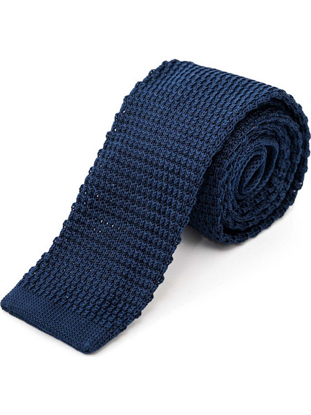 Fragosto Πλεκτή Γραβάτα - TIE01 410 Blue