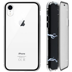 Idol 1991 Magnetic Metal Frame Θήκη iPhone XR Silver