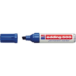Μαρκαδόρος Edding 500 Ανεξίτηλος 7mm Μπλε