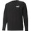 Puma Essentials Longsleeve Ανδρικό Αθλητικό Φούτερ Μαύρο 586672-01