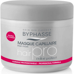Byphasse Hair Pro Color Protect Μάσκα Μαλλιών για Προστασία Χρώματος για Βαμμένα Μαλλιά 500ml