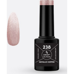Drop Gel Polish 238 Glitter Ημιμόνιμο Βερνίκι Νυχιών 5ml