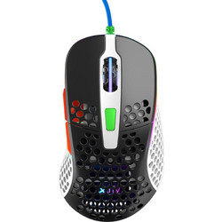 Xtrfy M4 Street Ενσύρματο Gaming Ποντίκι RGB 16000 DPI Black White