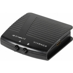 Vivanco Manual Switch 2 Hdmi To 1 Hdmi - (25349)