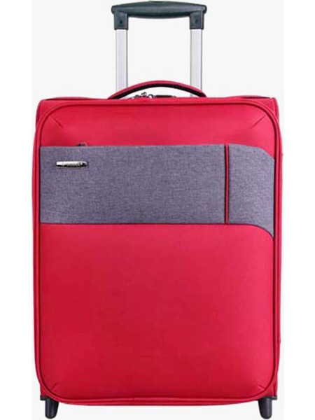 Bartuggi 722-118 Βαλίτσα Μεσαία 67x42x30cm με 4 Ρόδες Κόκκινη