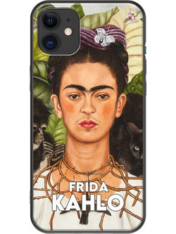 Θήκη Frida Kahlo Self Portrait iPhone 11 Black TPU (Μαύρη Σιλικόνη)