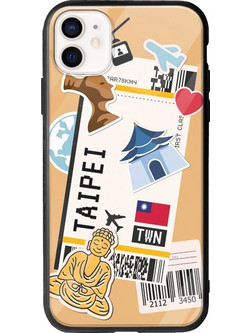Θήκη Ticket To Taipei iPhone 12 mini Groove TPU (Tempered Glass και TPU)